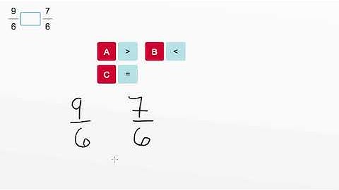 AdaptedMind Math - Comparing Fractions, Question #1