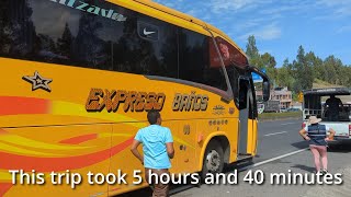 Direct Bus From Banos to Otavalo Ecuador