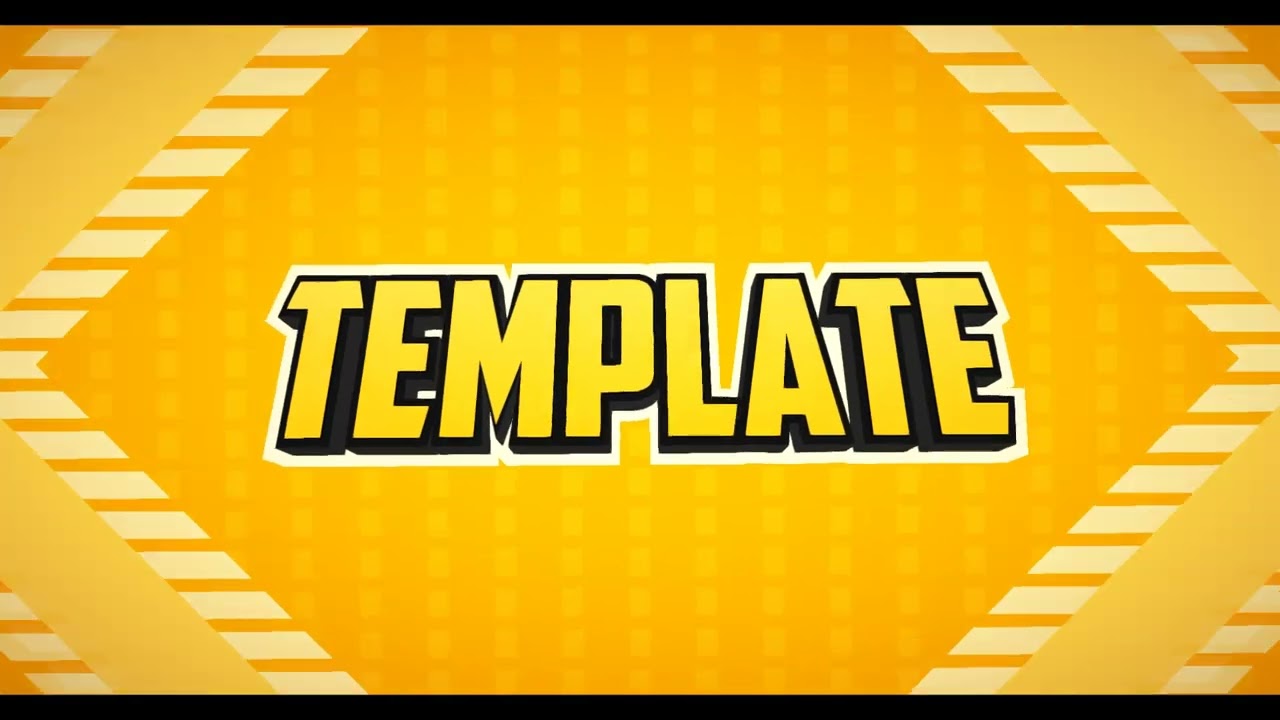 CM2 | New orange intro-template