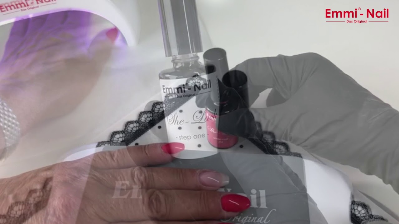 Emmi®-Nail She-Lack Anleitung