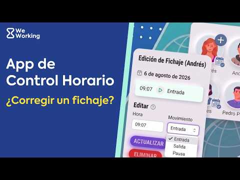 Miniatura del tutorial: Corregir fichaje