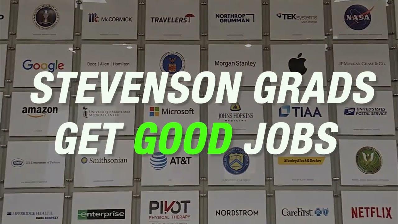 Stevenson Grads Get GOOD Jobs YouTube