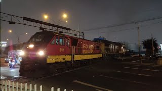 EMD GR12 #801 &amp; GE C41-8W #1037