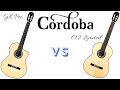 Cordoba gk pro negra vs cordoba c12 limited  studio quality mark bouras