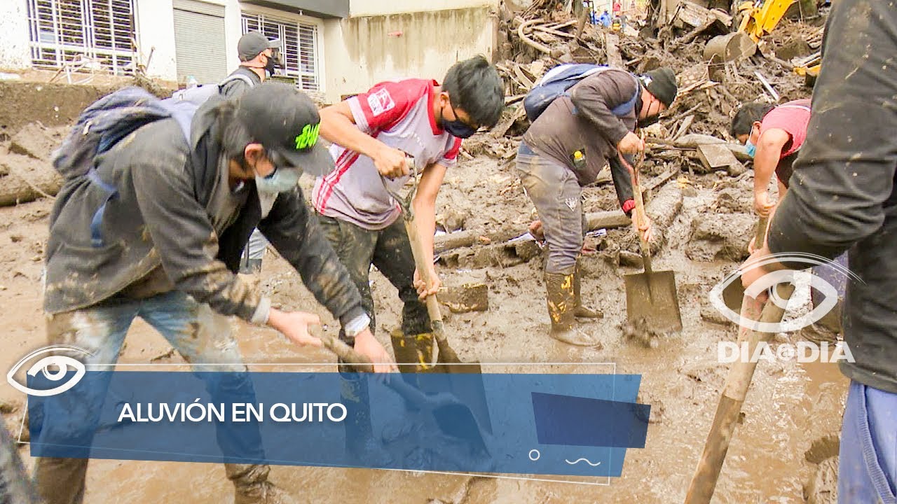 Aluvión en Quito - Día a Día - Teleamazonas