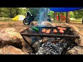 Primitive Camping in the Sawtooth Mountains | ATV Exploring, a Hike, and Campfire Brats!