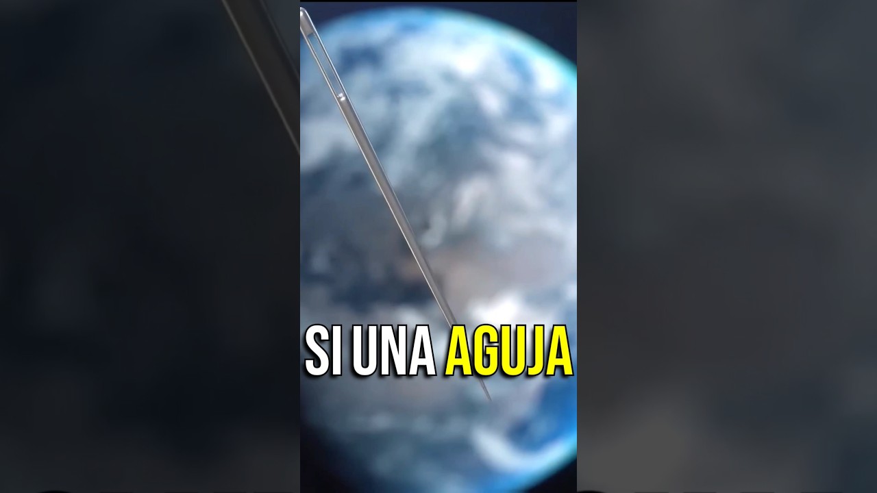 💥Qué pasaría si una AGUJA IMPACTASE contra la TIERRA a la velocidad de la luz?💥