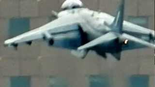 AV-8B Harrier hovering at thunder 2012