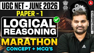UGC NET Paper 1 Marathon Class | UGC NET Paper 1 Logical Reasoning | Logical Reasoning UGC NET