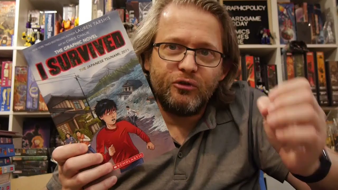 I Survived the Japanese Tsunami, 2011 is a great graphic novel to teach kids about the tragedy