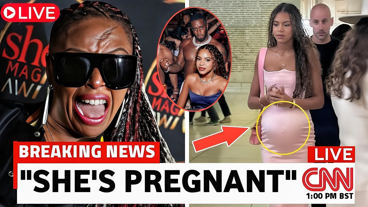 Jaguar Wright ПОДТВЕРЖДАЕТ беременность Блю Айви на ТВ. Джей и Бей в шоке