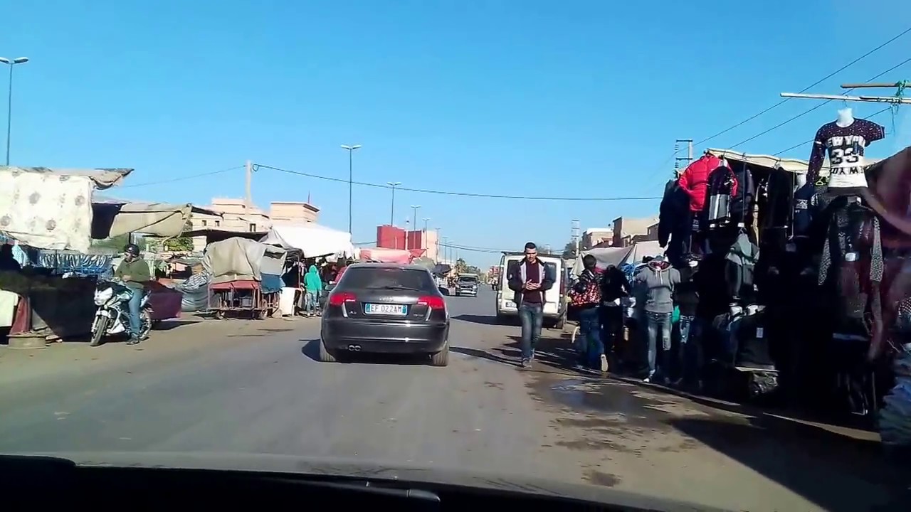 من دار ولد زيدوح الى سوق السبت اولاد نمة اقليم بني ملال DAR OUELD ZIDOUH 15=01=2017