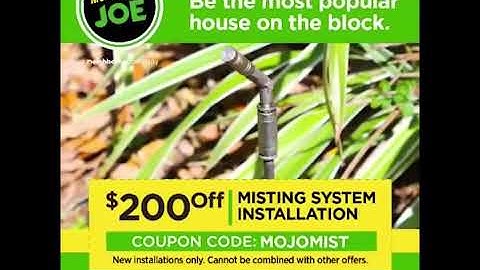 Mosquito Joe Misting System @200 off