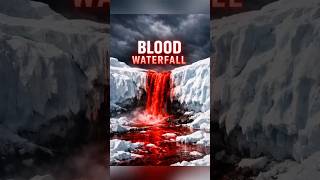 This Waterfall Looks Like Blood… But It’s Real #shorts