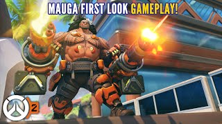 Overwatch 2 - Mauga NEW HERO Gameplay!