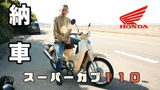 【バイク】念願のスーパーカブ110（JA44）納車しました！！