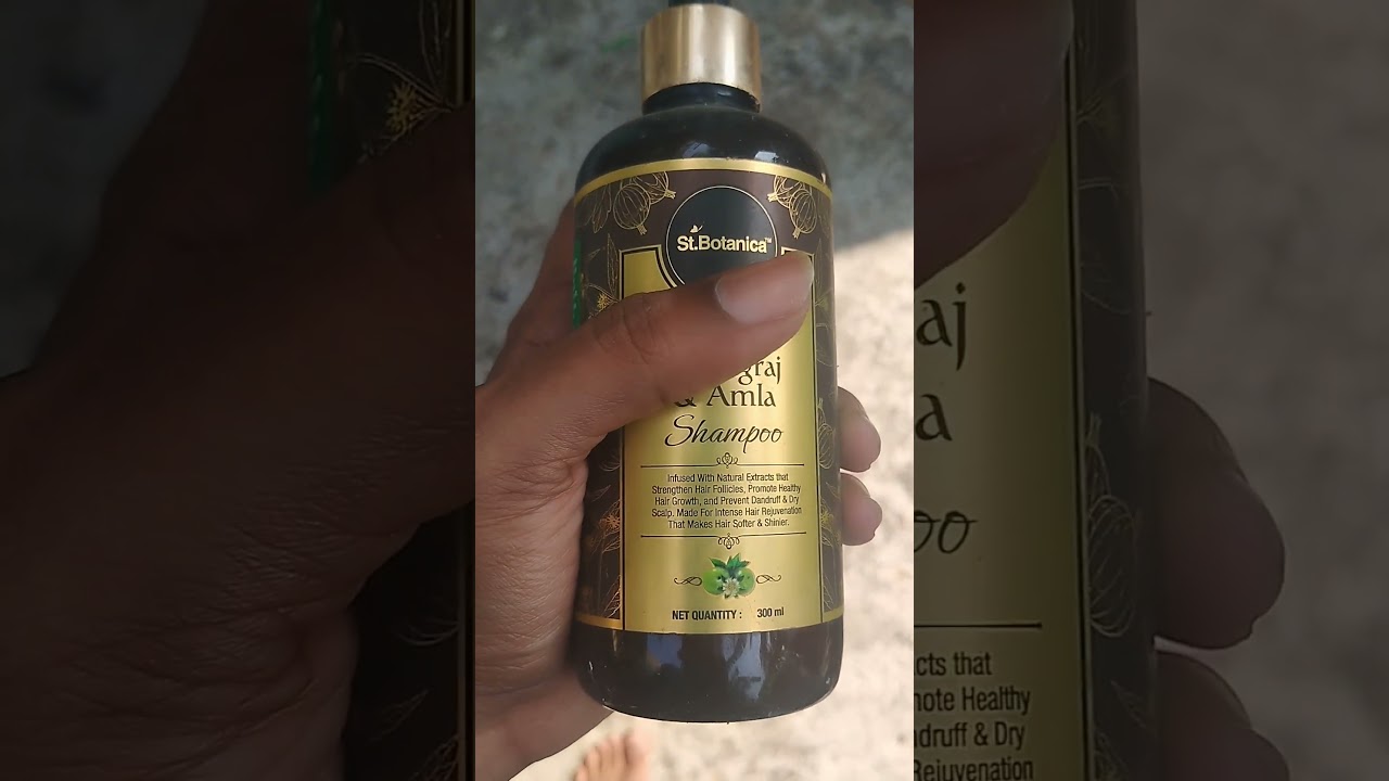 St Botanica Bhringraj and Amla Shampoo Review | Hair Care Telugu Shorts