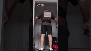 Part of joint friendly HIT. PR every workout. Calves 40kg - 1m 21 s (+23s)