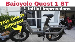 A very DIFFERENT Style eBike | Baicycle Quest 1 St