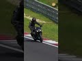 Aprilla almost crashes on the nurburging