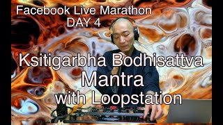 Video thumbnail of "Ksitigarbha Bodhisattva Mantra-地蔵真言- live-looping mix with Loopsation［meditation/healing/sleep/yoga］"