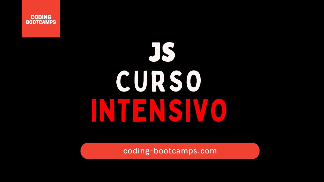 Curso de JavaScript para Principiantes: Curso Intensivo - YouTube