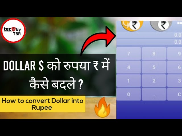 How To Convert Dollar Into Rupee In Just 3 Steps Youtube How To Convert Dollar Into Rupee In Just 3 Steps Youtube