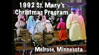 The 1992 St  Marys Christmas Program 488HD
