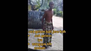 Vidio kakek marah lucu