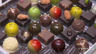 La fabrication des chocolats Canonica, artisan chocolatier à Genève