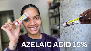 how to use azelaic acid 15% for best results ( aziderm 15%)