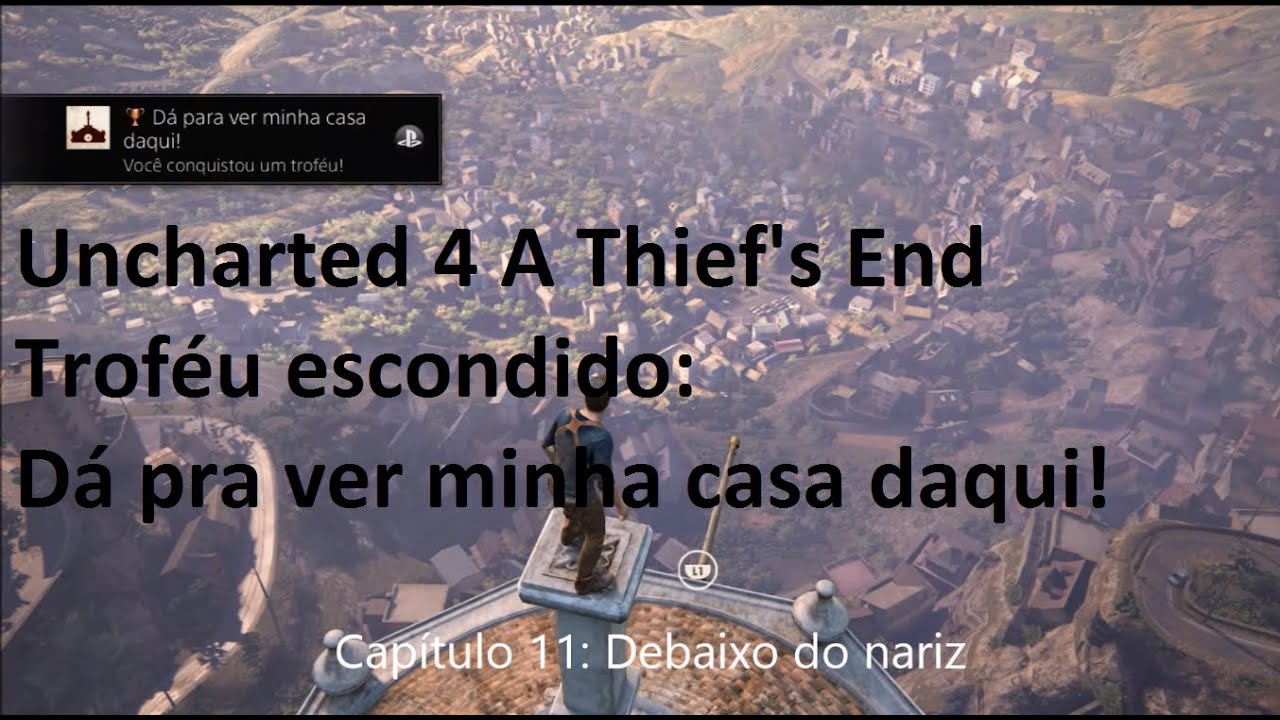 myPSt Mobile  Dicas do troéu Not a Cairn in the World do jogo Uncharted 4:  A Thief's End