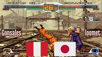 FT5 @svcsplus: Gonsales (PE) vs loomet (JP) [SNK vs Capcom Chaos Super Plus svc Fightcade] Sep 10