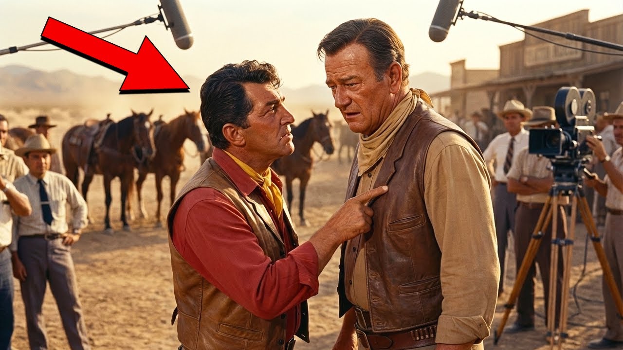 When John Wayne Showed Up Late On Set, Dean Martin's Revenge Shocked Everyone