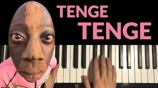 How To Play - Tenge Tenge Meme Song (Piano Tutorial Lesson)