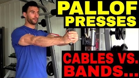 How To Do The Pallof Press - Cable & Band Variations (Sets & Reps Included)