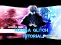 How to make long glitch for haikyo style manga edits - Alight motion tutorial #3