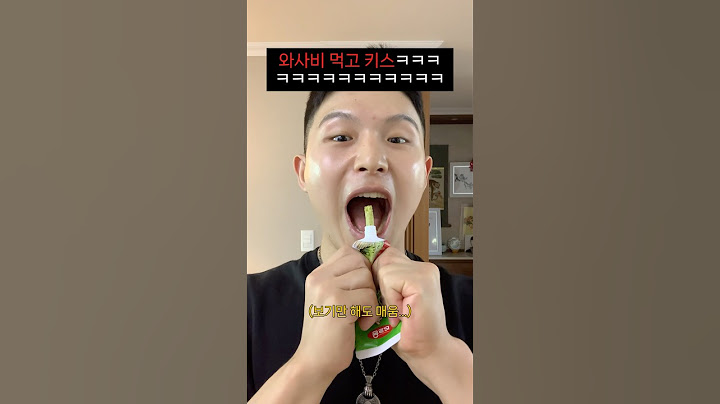 와사비 먹고 키스하면 생기는 일ㅋㅋㅋㅋㅋ