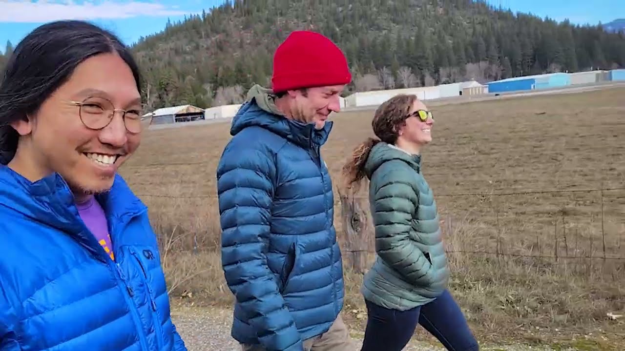 Flying over Mount Lassen in an Aztec