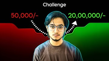 50k To 20Lakhs Challenge - DAY 1
