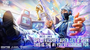 2025 PMGC ESPORTS OUTFIT | SPECTRASHIFT APEX SET ＆ S12K