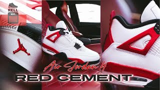 Air Jordan 4 Red Cement⚪🔴 Pick Up Vlog & Review ♻ screenshot 4