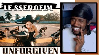 THEY ATE! 🔥| PRO DANCER REACTS TO [LE SSERAFIM (르세라핌) 'UNFORGIVEN (feat. Nile Rodgers)' OFFICIAL M/V