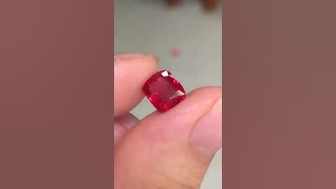 Mặt nhẫn víp cho các anh giai. Mặt đá Spinel Lục Yên màu đỏ lửa đẹp