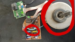 samsung split ac pcb  motor not working | samsung ac pcb repair in hindi