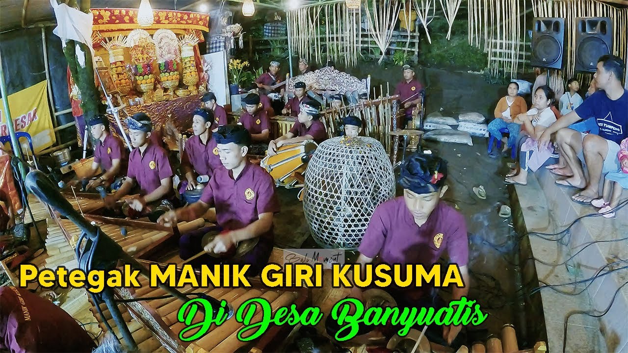 Sekha Joged MANIK GIRI KUSUMA || Tabuh Pembuka DI BOLANGAN