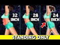 Standing-Only Waist Trimming Exercises For Girls!