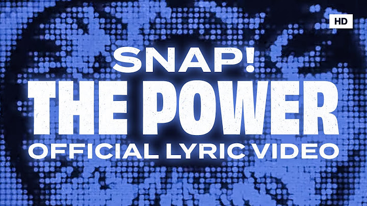 The Power Lyric Video version - Lyric Video performance video thumbnail