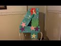 🧜‍♀️ Como decorar esta piñata del numero 4 la sirenita ( DIY  little mermaid Ariel piñata)