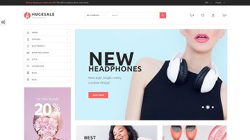 All Purpose Store PrestaShop Theme by RockThemes Website Template - 64477
